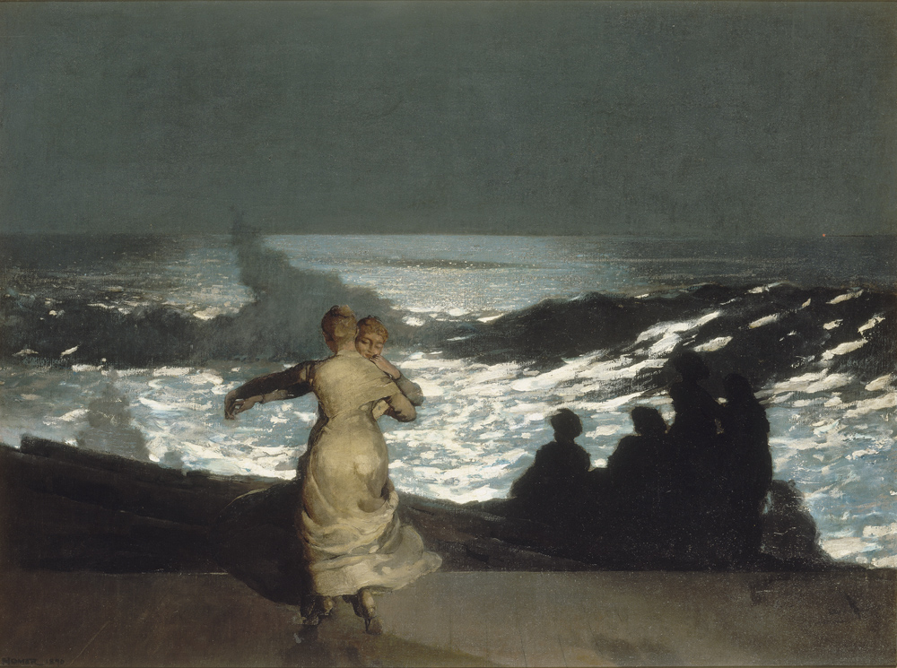 1890 ‘A Summer Night’ (Winslow Homer)