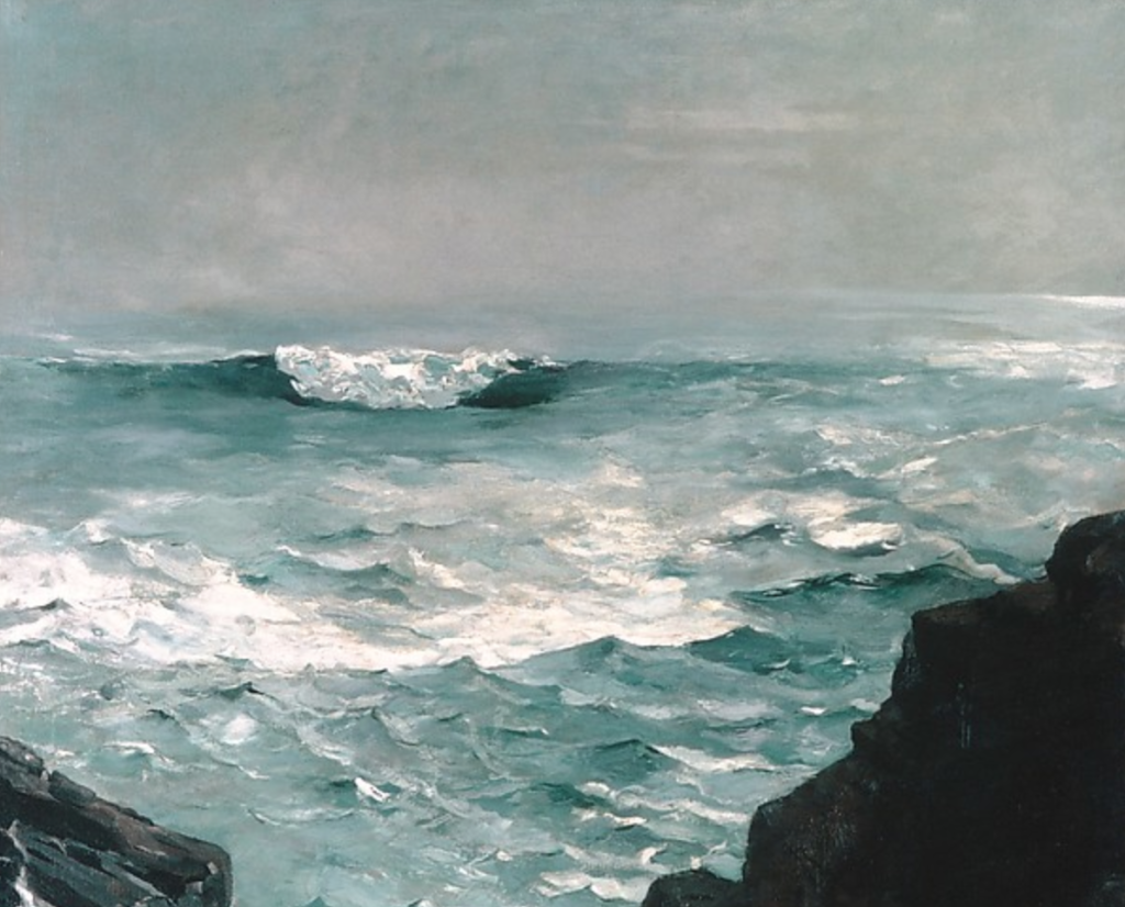 1895 ‘Canon Rock’ by Winslow Homer